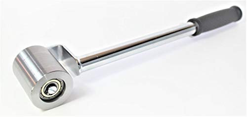 Profi Andrückrolle 60 mm Metall Andrückwalze Andrück Rolle Folie Dachdecker lang