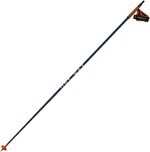 Fischer Skiing Lightweight High-Performance Storm 5 Race Navy Nordic Poles, 155 cm