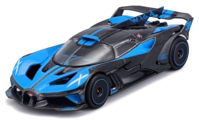 Bburago - Race - Bugatti Bolide W16.4 - Voiture Miniature à l'échelle 1:43 - en Métal - Fidèle à L'Originale - Jouet pour Enfant - à Collectionner à partir de 14 Ans