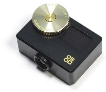 DOOMO MADE OLED Light Meter, Meter S Brass Version, New Screen Design, Real-time Metering and One-Button Metering for Vintage Cameras (Brass Dial)