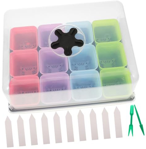 KONTONTY Pot De Fleurs Cylindrique Dintérieur Petit Pot pour Plantes