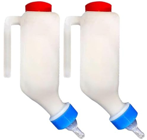 Biberons d'alimentation pour chèvre | Équipement d'élevage pour animaux domestiques | Biberons pour agneau avec échelle | Pour la maison, l'intérieur et l'extérieur, chèvre, mouton, chiot