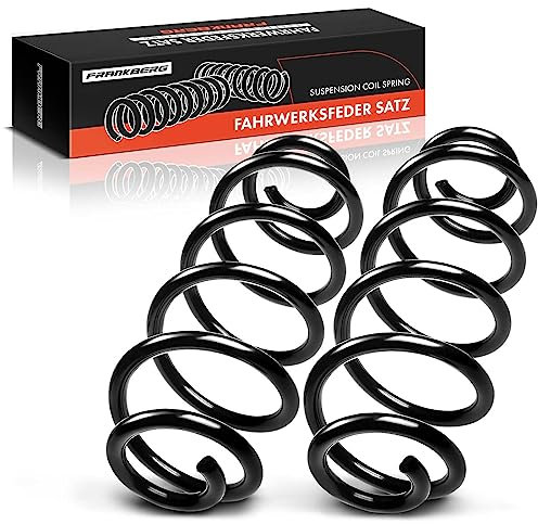 Frankberg 2x Federn Fahrwerksfeder Hinten Kompatibel mit A4 Avant 8K5 B8 2008-2015 A5 8T3 2008-2017 1.8L-3.2L Replace# 8K0511115DT