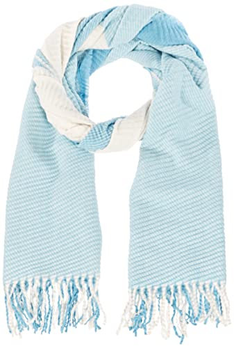 s.Oliver BLACK LABEL Damen Tuch, Blue Green, Einheitsgröße EU