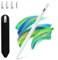 Stylus Pen Tablet Android, KBCASE Penna per Tablet Compatibile Samsung/iPhone/Lenovo/Xiaomi/Huawei/Android Touch Screen, Stylus Pencil with Sensibile all'Inclinazione con 3 Punte
