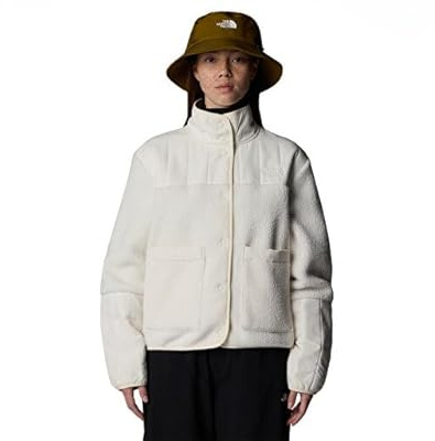 The North Face NF0A84IEQLI1 Women’s Cragmont Fleece Jacket Giacca Donna WHITE DUNE Taglia XL