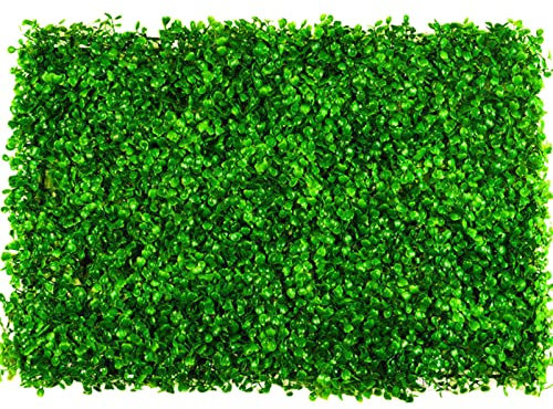 Telón de fondo de pared de césped, panel de decoración artificial, panel de vegetación, boj e hiedra, sustituto de valla de privacidad, paneles de pared de seto de boj, pared verde artificial