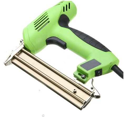 Pistola de Clavos, Pistola De Clavos Eléctrica 2 En 1, Grapadora Clavadora Eléctrica De 1800W, Grapa De Muebles, Pistola For Marco, Trabajos De Carpintería, Herramientas Eléctricas F30 422(F30)