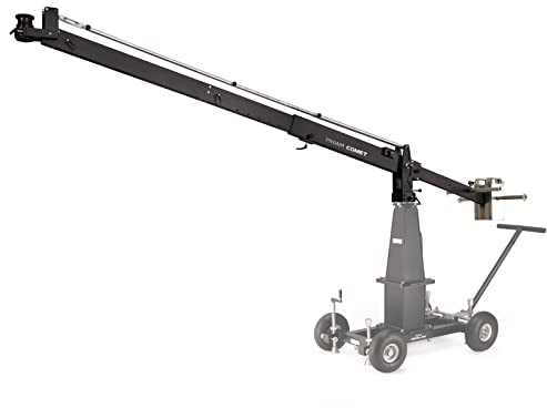 PROAIM Comet Heavy-Duty Euro-Mount 12ft Camera Jib Crane, Payload up to 80kg/176lb. Versatile Indoor/Outdoor Jib - Telescopic Arms on Both Sides. for Euro-Base Dollies + Flight Case (JB-COMT-01)