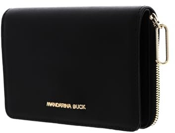Mandarina Duck Damen Luna Geldbörse, schwarz, 14x10x2 (L x H x W)