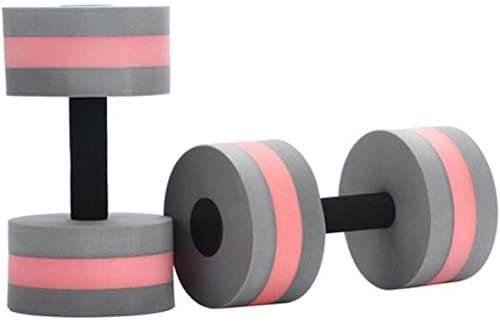 Rachlicy Wasserhanteln Aqua Hanteln Hantel Wasserdummhantasie Aerobic Swimmingpool Gewichte Hanteln für Training Sport Wasserübung Dumbbells Set Foam Fitness Widerstand Langhantel Float Geräte