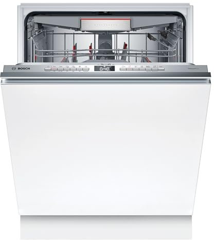 Bosch SMV4ECX31E Serie 4, Einbau-Geschirrspüler komplett versenkbar, Home Connect, Extra Clean Zone: Intensive Reinigung bei hartnäckigen Verschmutzungen, Remote-Diagnose, TimeLight, 60 cm