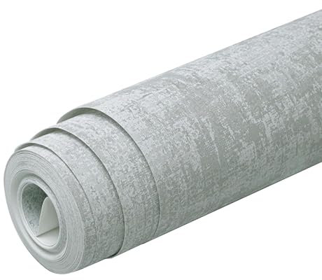 Carta da parati strutturata in cemento - Carta da parati strutturata in cemento impermeabile | 920x53 cm Elegante carta da parati in cemento, carta da parati industriale in cemento, carta da parati mu