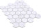 Mosaikfliese Keramik Hexagon Sechseck Carrara Optik weiß glänzend Badfliese Fliesenspiegel Duschtasse Badewannenverkleidung Küchenrückwand Küchenfliese WC
