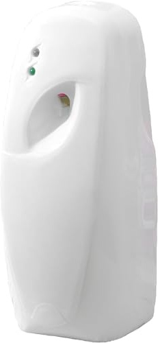 FIRSTONE Automatic Air Freshener Spray Dispenser for Bathroom Restaurant Wall Mounted or Free Standing, White