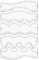 Willoghsa 5 Stück Acryl-Wellenlineal, Quilt-Schablonen, DIY-Zeichenvorlage, Maßschneider-Lineal, Weiches Patchwork-Lineal