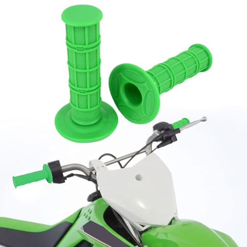 BIUGERCN Manopole Moto Manopole Motocross 22 mm manopole per Manubrio di Motocicletta per Kawasaki KX KLX 85cc 110cc 250cc 300cc 450cc Dirt Pit Bike Scooter Quad