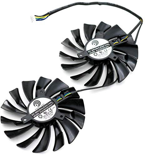 2 Pcs/lot PLD10010S12HH DC 12V 0.4A 4Pin Grafikkartenlüfter For MSI GTX960 GTX950 R9 380 R9 390/390X GAMING Graphics Card Fan