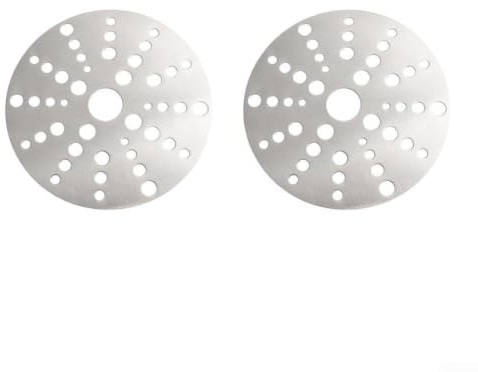 Plaque Diffuseur Induction 2pcs 18cm Compatible Casseroles Plaque(23cm) | Acier inoxydable , compatible induction, répartition thermique uniforme, pour idéal verre céramique