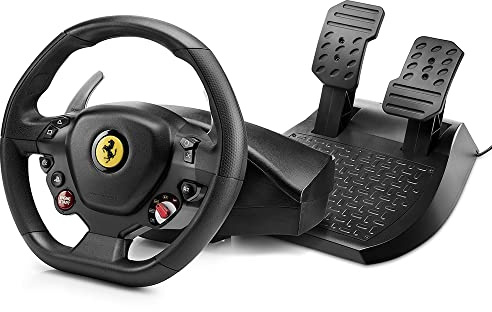 Thrustmaster T80 Ferrari 488 GTB Edition Racing Wheel (compatible w/ PS5, PS5 Pro, PS4 & PC)