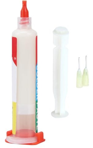 ZONEWD Pasta saldante – 10 ml di pasta adesiva anti-pulizia per saldatura, per saldatura, per circuiti stampati, telefoni, involucri metallici, sensori, motori