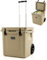 COSTWAY 43L Nevera con Ruedas Todoterreno, Hielera Portátil con Asa de Aluminio, Abrebotellas Incorporado, Hielera Portátil de Alto Rendimiento para Cámping, Pesca, Playa