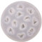ZHENGCI Moule à popcorn en silicone en forme de 3D pour bonbons, chocolat, gelée, gâteaux, bricolage, 12 cavités, savons, outils de cuisson