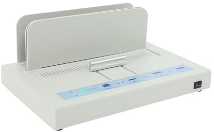Thermal Binding Machine, 500 Sheets Capacity Book Binding Material with Manual Rail Clamp, Electric Thermal Binder for A4 Business Documents, Office and Home Projects