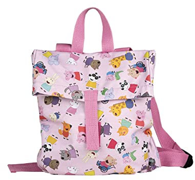 Peppa Pig Mini-Kurier-Rucksack, Unisex, Kinder, Rosa, one size, Klassisch