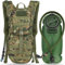 MARCHWAY Tactical Molle Hydration Pack Backpack with 3L TPU Water Bladder, Military Daypack for Cycling, Hiking, Running, Climbing, Hunting, Biking (Digital Woodland)