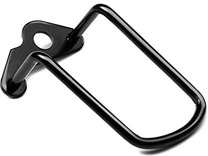 Cayanmydery Black Universal Bike Bicycle Rear Derailleur Guard Rack Protector, Rear Gear Shifter Chain Guard