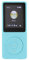 Lettore MP3 Lettore MP4, Ultra Sottile 1,8 Pollici LCD Portatile Lossless Mp3 Music Player con Altoparlante HD, Radio FM, registratore vocale e Libro E, Lettore MP4 con Auricolare (Blu)