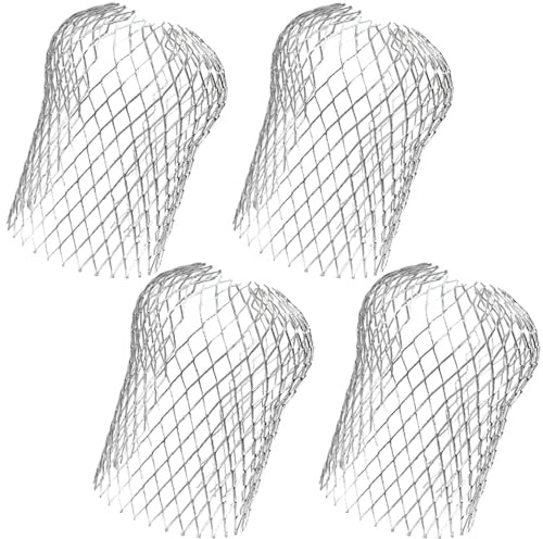 4pcs Gutter Guard, Downpipe Leaf Guard, Gutter Mesh Pipe Protectors Leaf Guards for Guttering Downpipe