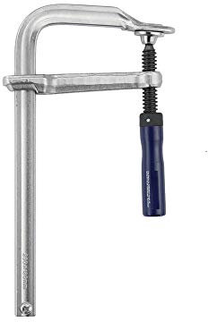 JeCo Ganzstahl-Schraubzwinge Spannweite 200 mm Ausladung 100 mm Holzgriff