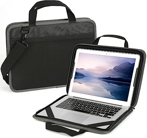 CDBXPRG Laptop Case Sleeve 15.6 inch,15-16 inch Shockproof Computer Cover for HP,Laptop Bag for ASUS Acer Aspire 15,HP Pavilion/Envy 15,Dell Inspiron/Latitude 15,Lenovo IdeaPad 15,ASUS ZenBook(Black)