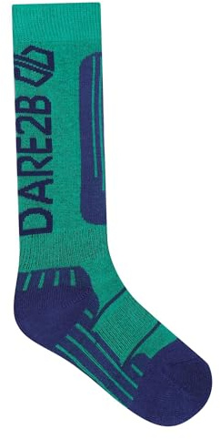 Dare 2b Unisex Kids Performance Ski Socks, Vivid Green, 6-8 EU