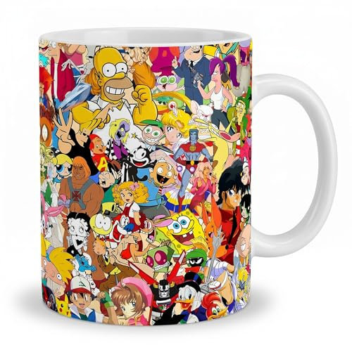 Tazza in ceramica, cartone animato, personaggi fumetti, la tazza ideale per il tuo caffè perfetto, tazza creativa, tazze uniche per momenti indimenticabili