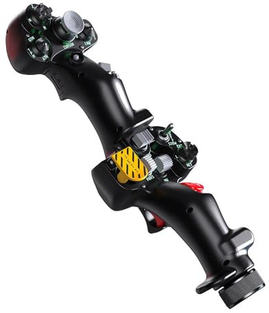 VIRPIL Controls - Dual-SF Collective Grip (Helicopter Joystick for VPC Rotor TCS Bases, Flight Simulator Cockpit, PC)