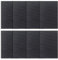 8 Stück Anti Rutsch Pads Antirutschmatte Selbstklebend Antirutsch Aufkleber Antirutsch Pads Möbel 15x10cm Quadrat Gummifüße Selbstklebend Antirutschmatte für Möbelfüße Stuhlbein Tische Sofas