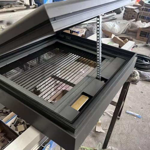 Finestra da Tetto con zanzariera,Lucernario Elettrico sul Tetto con Telecomando e sensore Pioggia,per tetti,soffitte,scantinati,A,70x50cm/27.6x19.7in