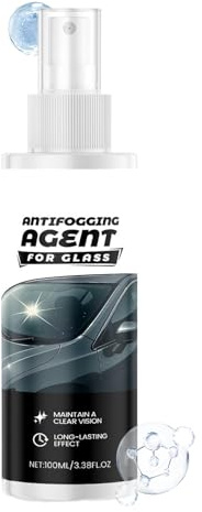 Genérico Sbrinatore Parabrezza | 100ml Auto Durevoli E Sicuri,Spray Detergente Parabrezza - per Camion Pickup SUV Caschi Bici Camion Campeggio