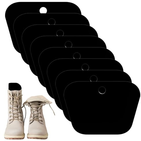 OPVYAEU 8 Piezas Insertos de Formas de Botas Hojas Soporte de Bota Alta Reutilizable Plástico Hormas de Botas Altas de Botas Inserta para Mujeres y Hombres