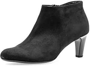 Gabor Damen Ankle Boots, Frauen Stiefeletten,uebergangsschuhe,uebergangsstiefel,knöchelhoch,reißverschluss,Stiefel,schwarz,39 EU / 6 UK