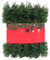 UCLEVER Ghirlanda natalizia decorativa 3m, non illuminata, in pino, per esterni, interni, feste di Natale, decorazioni