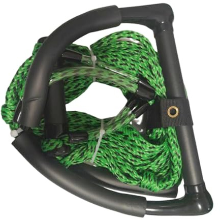 kesurpae Wakesurfrep med bekvämt grepp 23m långt lätt dragrep för vattenskidor hållbart skidåkning och wakeboarding bekvämt grepp multifunktionellt vattensport