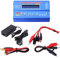 Alomejor Cargador balanceado RC 80W 1-6s Lipo Mini RC Drone Cargador de batería Descargador(Enchufe de la UE)