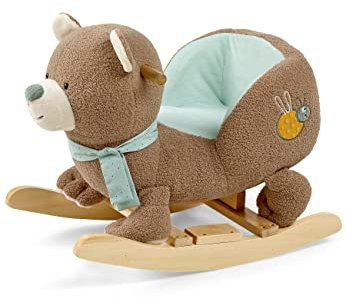 Sterntaler Ours à Bascule Ben - Marron