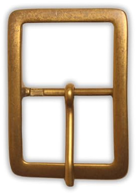 CATTANEO Fibbie in zama per cinture da 40 mm – Accessori per pelletteria – Finitura galvanica – Design versatile, resistenti e non soggette a ruggine – Made in Italy