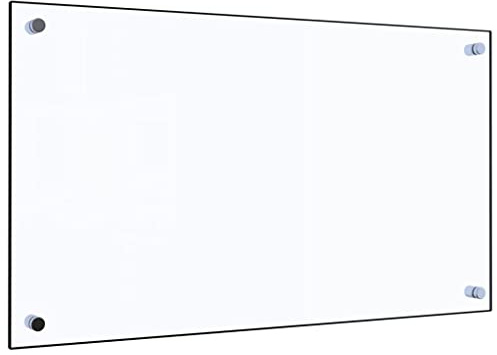AUVYI Küchenrückwand aus Hartglas 70x40 cm Transparent Spritzschutz Glas Herd Spritzschutz Glas Spritzschutz Küche Glas Spritzschutz Hinter Herd Küchen Wandschutz Glasplatte Küche