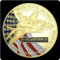 REIWAN Gedenkmünze Us Air Force F-35 Fighter Challenge Coin Vergoldete Gedenkmünze Sammlermünze